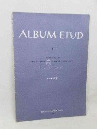 Kleinová, E., Fišerová, A., Müllerová, A., Album etud I.: Výběr etud pro 2. stupeň technické vyspělosti - Klavír, 1957