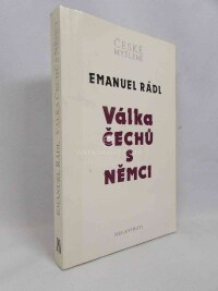 Rádl, Emanuel, Válka Čechů s Němci, 1993