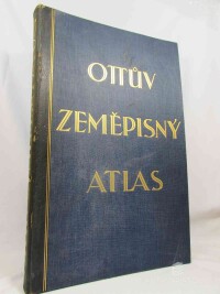 Machát, František, Metelka, Jindřich, Ottův zeměpisný atlas se 44 hlavními a 99 vedlejšími mapami na 40 listech a s ukazatelem jmenným, 1924