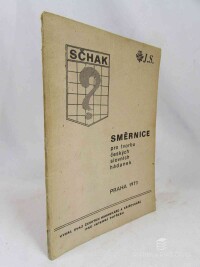 kolektiv, autorů, Směrnice pro tvorbu českých slovních hádanek, 1973