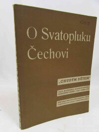 Humlová, Hana, O Svatopluku Čechovy, 1932