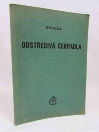 Krouza, Václav, Odstředivá čerpadla, 1943