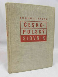 Vydra, Bohumil, Česko-polský slovník, 1958