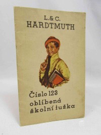 L., Hardtmuth, C., Hardtmuth, Číslo 123 oblíbená školní tužka, 0