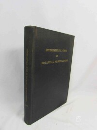 kolektiv, autorů, International Code of Botanical Nomenclature, 1966