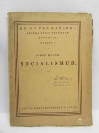 Macek, Josef, Socialismus, 1925