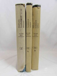 Brož, Jaromír, Základy fysikálních měření I, II A, II B, 1967