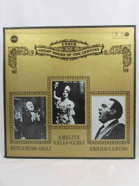Gigli, Beniamino, Galli-Curci, Amelita, Caruso, Enrico, Great Voices of the Century, 0