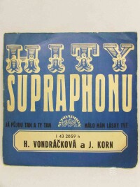 Vondráčková, Helena, Korn, Jiří, Já půjdu tam a ty tam, Málo mám lásky tvé, 1977