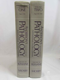 Anderson, William Arnold Douglas, Kissane, John M., Anderson's Pathology, volumes one and two. International Student Edition, Eighth Edition with 2949 illustrations and 8 color plates, 1985