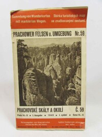 kolektiv, autorů, Prachovské skály a okolí č. 59 / Prachower Felsen u. Umgebung Nr. 59, 1942