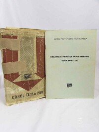 kolektiv, autorů, Příručky programátora: COBOL TESLA 200, Dodatek k příručce programátora COBOL TESLA 200, 1972
