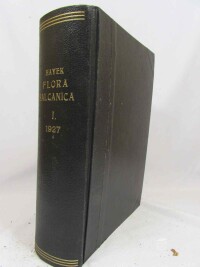 Hayek, August edler von, Prodromus Florae peninsulae Balcanicae, Band 1: Pteridophyta, Gomnospermae, Dicotyledoneae (Apetalae et Choripetalae)., 1927