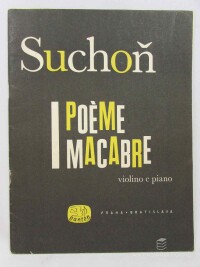 Suchoň, Eugen, Poéme Macabre: Violino e Piano, 1964