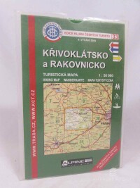 kolektiv, autorů, Křivoklátsko a Rakovnicko 1:50 000, 2007