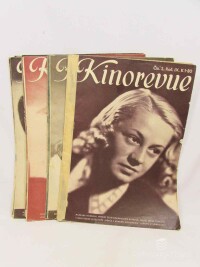 kolektiv, autorů, Kinorevue, ročník IX, č. 2, 8, 11, 18, 21, 33, 34, 36, 40, 43, 46, 1943
