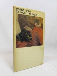 kolektiv, autorů, Verše pro tajnou chvilku, 1968