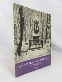Novotný, Antonín, Malostranský hřbitov v Praze: Hřbitov národních buditelů, 1955