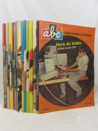 kolektiv, autorů, ABC mladých techniků a přírodovědců ročník 31, kompletní, čísla 1-24 (1986-1987), 1986
