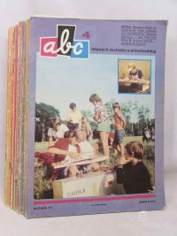 kolektiv, autorů, ABC mladých techniků a přírodovědců ročník 21 čísla 4, 5, 7, 9, 11-19, 21-24 (1976-1977), 1976
