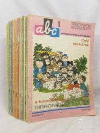 kolektiv, autorů, ABC mladých techniků a přírodovědců ročník 24, kompletní, čísla 1-24 (1979-1980), 1979