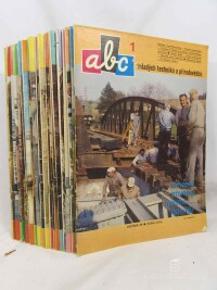 kolektiv, autorů, ABC mladých techniků a přírodovědců ročník 29, kompletní, čísla 1-24 (1984-1985), 1984