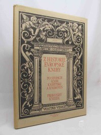 Kneidl, Pravoslav, Z historie evropské knihy, 1989