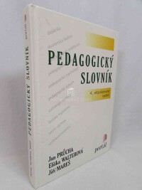 Průcha, Jan, Walterová, Eliška, Mareš, Jiří, Pedagogický slovník, 2003