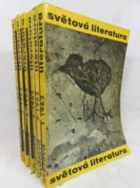kolektiv, autorů, Světová literatura 7. ročník kompletní, 1962