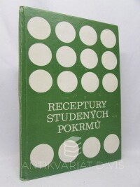 Zvolský, František, Receptury studených pokrmů, 1980