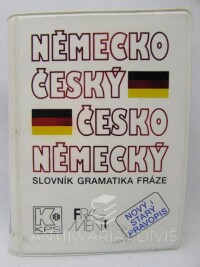 Limburská, Olga, Mrázková, Eva, Německo-český a česko-německý slovník, gramatika, fráze, 1992