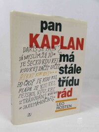 Rosten, Leo, Pan Kaplan má stále třídu rád, 1995