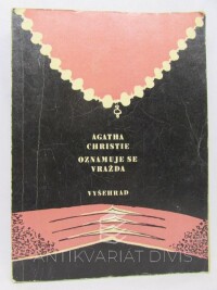 Christie, Agatha, Oznamuje se vražda, 1970