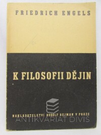 Engels, Friedrich, K filosofii dějin, 1946