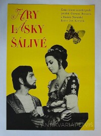 anonym, , Hry lásky šálivé, 1971