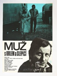 anonym, , Muž s orlem a slepicí, 1978