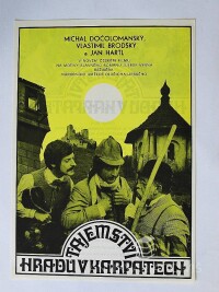 anonym, , Tajemství hradu v Karpatech (malý formát), 1981