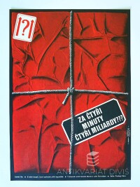 Hendrych, Michal, Za čtyři minuty čtyři miliardy???, 1980