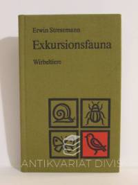 Stresemann, Erwin, Exkursionsfauna: Band 3 - Wirbeltiere, 1980
