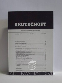 Prečan, Vilém, Hluboká stopa: Nezávislá revue Skutečnost 1949-1953, 2008