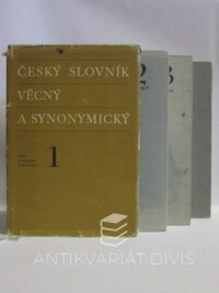 kolektiv, autorů, Český slovník věcný a synonymický, 3 svazky + Rejstřík k svazkům I-III, 1969