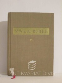 Kovář, František, Malá Bible IV., 1958
