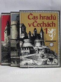 Mysliveček, Milan, Vrbenská, Františka, Koubová, Ludmila, Čas hradů v Čechách 1, 2, 3, 1994