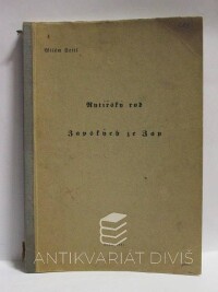 Saitl, Vilém, Rytířský rod Zapských ze Zap, 1941