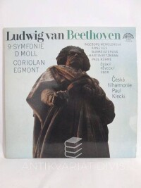 Beethoven, Ludvig van, 9. symfonie d moll - Coriolan, Egmont (Česká filharmonie, Paul Klecki), 1979