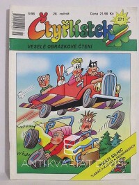 Němeček, Jaroslav, Ladislav, Karel, Čtyřlístek 271: Piráti silnic, 1998
