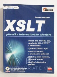 Holzner, Steven, XSLT: Příručka internetového vývojáře, 2002