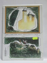Moštěková, Lenka, Paulíková, Lenka, Vystřihni si hluboký obrázek - Karlštejn, 0
