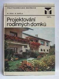 Fess, Miroslav, Došla, Bohumil, Projektování rodinných domků, 1982