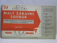 Werich, Jan, Ježek Jaroslav, Voskovec, Malý zábavní soubor 23 - Výběr oblíbených a populárních melodií: Zasu, Nebe na zemi, Život je jen náhoda, O Španělsku si zpívám, Když jsem kytici vázala, Kleopatra, Hej rup!, 1962